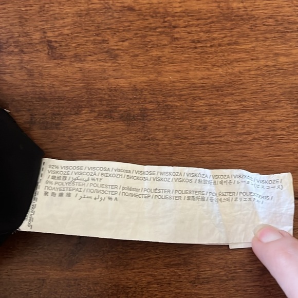 MNG Viscose Button Front Jumpsuit V Neck Black Size XS - Picture 11 of 11